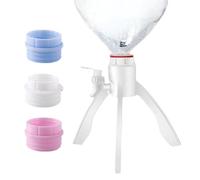 Barrel water rack - Sturdy attachment of portable tripod stand, rack-designed drinking pumps provide easy dispensing | Prat water jug dispenser