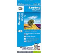 Barrême / Vallée de l'Asse / PNR du Verdon: 3441OT (TOP 25)