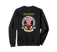 Barrett Claddagh Irish Shield w/Celtic Knot Sweatshirt