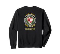 Barrett Irish Badge w/Irish National Tartan Sweatshirt