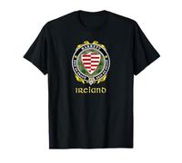 Barrett Irish Badge w/Irish National Tartan T-Shirt