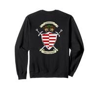 Barrett Irish Shield w/Crossed Celtic Swords (Back) Sweatshirt