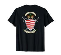Barrett Irish Shield w/Crossed Celtic Swords (Back) T-Shirt