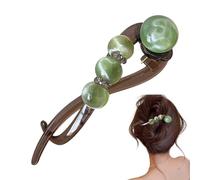 Barrette Torsadée Élégante - Décoration Perle, Pince Antiderapante | Bars Pour Queue De Cheval | Pour Femme, Maman, Épouse, Fille, Petite Amie