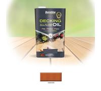 Barrettine All In One Decking Oil Treatment - Cedar Red - 5L