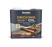 Barrettine Anti Slip Decking Oil - Clear 2.5L
