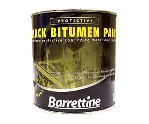 Barrettine Black Bitumen Paint - 1L