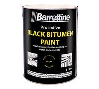 Barrettine Black Bitumen Paint - 5L