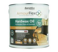 Barrettine Hard Wax Oil (Satin, 2.5L) - Hardwax Oil for Wooden Floors, Stairs, Kitchen Worktop & Indoor Furniture, Provides High Performance Coating with Natural Finish