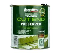 Barrettine Timber & Decking Cut End Wood Preserver (1L) - Long Lasting End Grain Protection from Rot, Fungi & Blue Stain, Deep Penetrating with a Water Repellent Finish