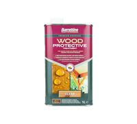 Barrettine Wood Protective Treatment (Clear, 1L) - Ideal Treatment for Outdoor Treated Timber Structures. Wood Protector Oil with Water Repellent Qualities. Harmless Sealer.