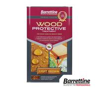 Barrettine Wood Protective Treatment - Light Brown Tin 1 PTLB005
