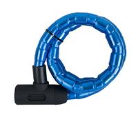 Oxford Barrier Armoured Motorcycle Motorbike Security Cable - 1.4m x 25mm Blue
