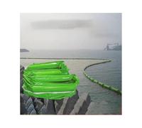 Barrier Flood, PVC Oil Fence, PVC Float-Type Oil Containment Boom, River Lake Protect The Water Prevent Pollution, DIY Installation, Customizable(0.4X10M)