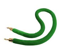 barrier， Long Stanchion Rope Foam Core/Queue Barrier, for Hotels Front Lobby, Easy to Install(Green,Length 3M/9.8Ft/118In)