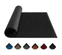 Barrier Mat 80X140 Cm Black Non Slip Indoor Door Mat For Home Entrances Hallways And Porches