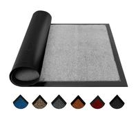 Barrier Mat 80X140 Cm Silver Non Slip Indoor Door Mat For Home Entrances Hallways And Porches