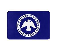 Barrier Mat Mohawk Peace Flag Washable Rug Soft Doormats For Patios Decor Home 60X40Cm