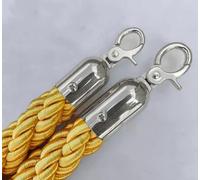 Barrier Ropes, 2 Pcs Hemp Stanchion Ropes,1m 2m 3m Braided Crowd Control Carpet,Indoor Outdoor Twisted Barrier Rope, Queue Line Divider Party Supplies