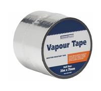 Barrier Tape - For Laminate/Wood Underlays - Damp Proof Membrane Lock Excel Joining Vapour Tape for Laminate and Wood Floors Underlay Self Adhesive, Moisture Resistant Foil Sealing Tape