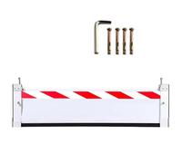 Barriere Anti Inondations Aluminium Reutilisable Pour Garage Portes Maison Alles Plaque De Rétention D'eau Appareil Étanche(119 * 20cm)
