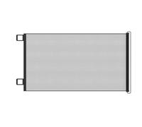 Barrière Escamotable Pour Clôture Ajustable Sans Perçage Pour Chiens Chats - Escaliers Extérieurs Terrasses Jardins Piscine Entrées In | - Barrière Escamotable Pour Chiens Et Animaux Domestiq