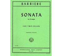 Barriere, J. - Sonata In G Major for Two Cellos - Arranged by Stutch