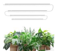 Barrina T5 2FT Grow Lights, 5000K White Full Spectrum LED Grow Light, 40W(4 x 10W), Linkable Plant Growing Lights for Indoor Plants, Plug and Play, High PPFD, 4 Packs