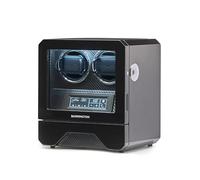 BARRINGTON Automatic Double/Dual Watch Winder for 2 Watches with Quiet Japanese Motors | Multi Rotation & Turns Per Day Modes | LED Digital Display | Simple Touch Operation