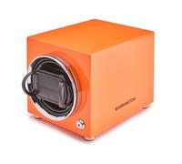 BARRINGTON Automatic Single Watch Winder with Silent Japanese Motor | Multi Rotation & Turns Per Day Modes | Standard Cushioning | AC Adapter or Battery Powered