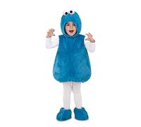 Barrio Sésamo Cookie Monster Plush Costume for Kids and Baby