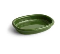 HAY - Barro Oval Dish Large, Green - Green
