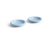 Barro terracotta soup plates - Set of 2, Rui Pereira Light blue one size
