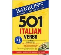Barrons 501 Italian Verbs with CD-ROM 3th (third) edition Text Only