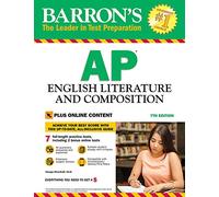 Barron's AP English Literature and Composition with Online Tests: with Bonus Online Tests (Barron's Test Prep)