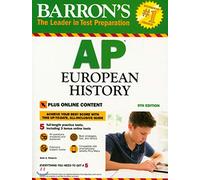 Barron's AP European History with Online Tests: with Bonus Online Tests (Barron's Test Prep)