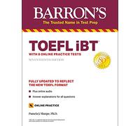 Barron's Toefl Ibt: With 8 Online Practice Tests (Barron's Test Prep)