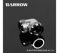 Barrow Multi-Link Adapter 90 Grad 14mm AD auf 14mm AD Hardtube - silber