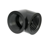 Barrow 90 Degree Female to Female Fitting - Black