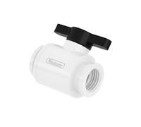 Barrow Ball Valve (10mm) G1/4" Release Valve - White/Black