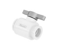 Barrow Ball Valve (10mm) G1/4" Release Valve - White/Silver