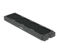 Barrow Dabel-40a 480mm Quad Fan Radiator with 40mm Depth - Black