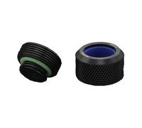 Barrow G1/4-14mm OD Anti Off Rubber Seal Hard Tube Compression Fitting - Black