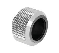 Barrow G1/4-14mm OD Anti Off Rubber Seal Hard Tube Compression Fitting - Shiny Silver