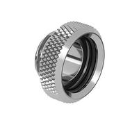Barrow G1/4-14mm OD Mini Hard Tube Push Fitting - Shiny Silver