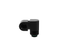 Barrow G1/4 Male Rotary to 360 degree Rotary 90 Female Angle - Black