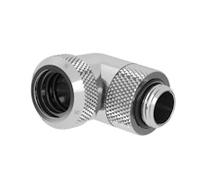 Barrow Multi-link Adapter Rotatable 90 Degree to 14mm Hard Tube Fitting - Silver
