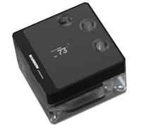 Barrow OLED Display CPU Waterblock with 17w PWM Pump Intel - Clear / Black
