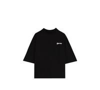 BARROW printed boxy T-shirt - Black XS-S-M-L