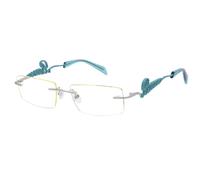 Barrow Unisex Barrow VBA012 SQUARE GLASANT 0S27 Optical frames Metal Palladium Yellow Squared Normal